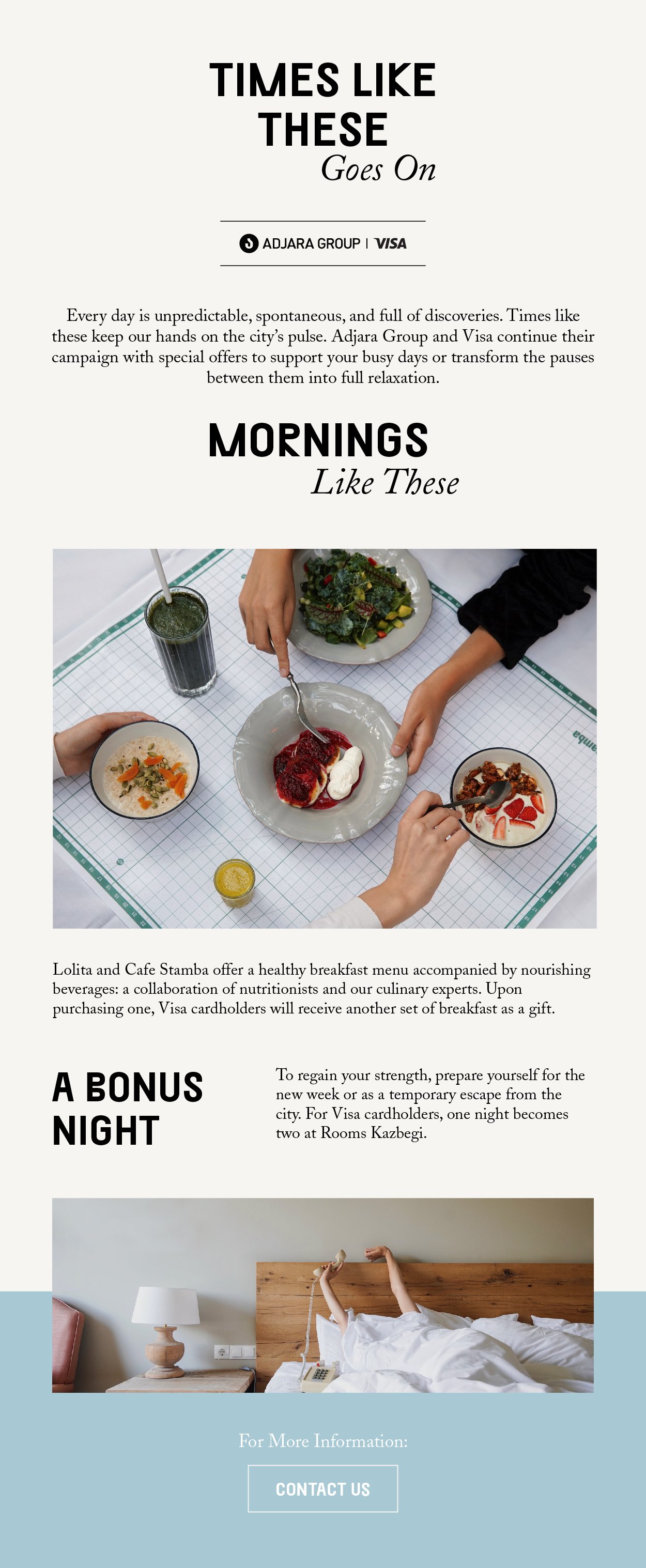 Times Like These Goes On