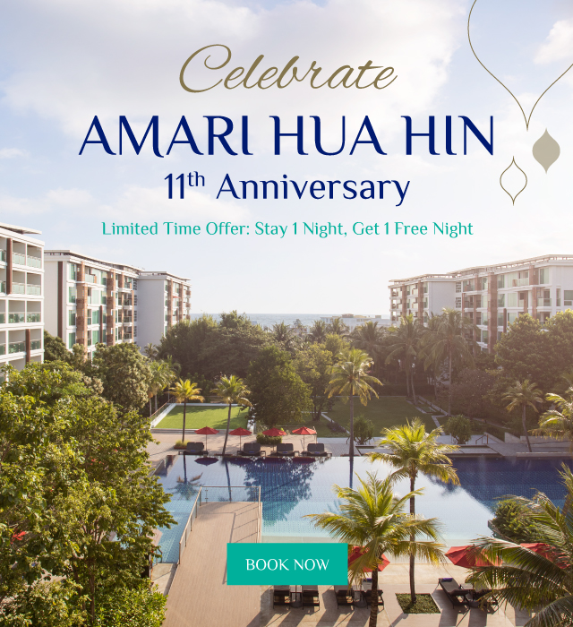 Celebrate Amari Hua Hin's 11th Anniversary with Limited Time Offer